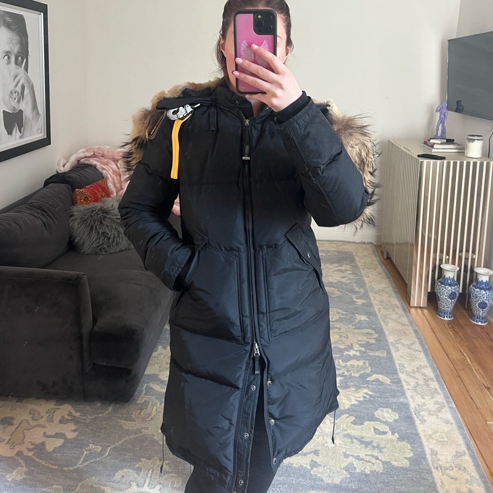 Parajumpers Puffer Coat with Fur Hood